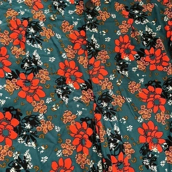 Free People Can’t Take My Eyes Off You Floral Pants L - Picture 5 of 9